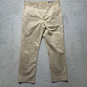 Bonobos Pants Men's Size 34 x 30 Wednesday Slim Straight Beige Preppy Casual